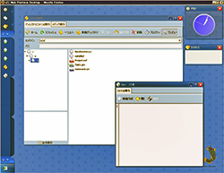 「iZE Web Platform Desktop」上で動くさまざまなFlashベースのWebウィジェット