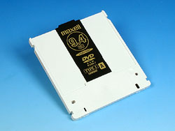 DVD-RAMメディア（9.4Gbytes）の例