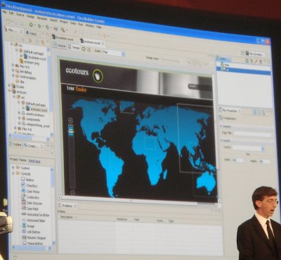 FlexBuilder 4にインポートされたFXPファイルのプレビュー